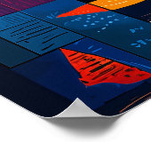 Poster Connaissance de la géométrie expressionniste - Sag (Coin)