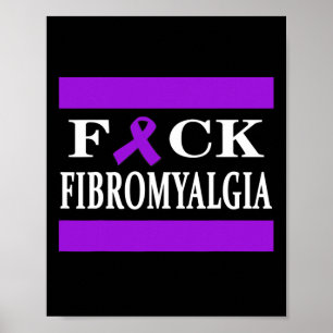 Poster Connaissance du guerrier Ribbon violet cadeau