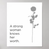 Poster Connaissez votre valeur (Devant)