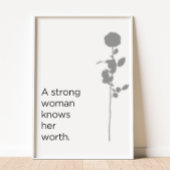 Poster Connaissez votre valeur