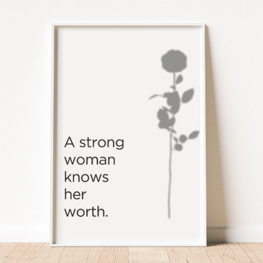 Poster Connaissez votre valeur