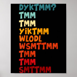 Poster Connaissez-Vous L'Homme Aux Muffins Dyktmm Nostalg