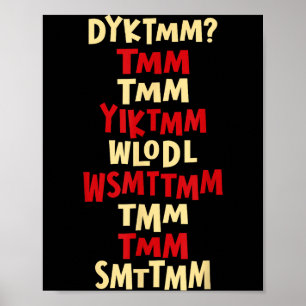 Poster Connaissez-Vous l'Homme aux Muffins Dyktmm Nostalg
