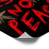 Poster Connaître Jésus connaître la paix (sur le dos) (Coin)