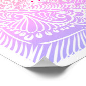 Poster Connaître ne suffit pas - Citation positive (Coin)