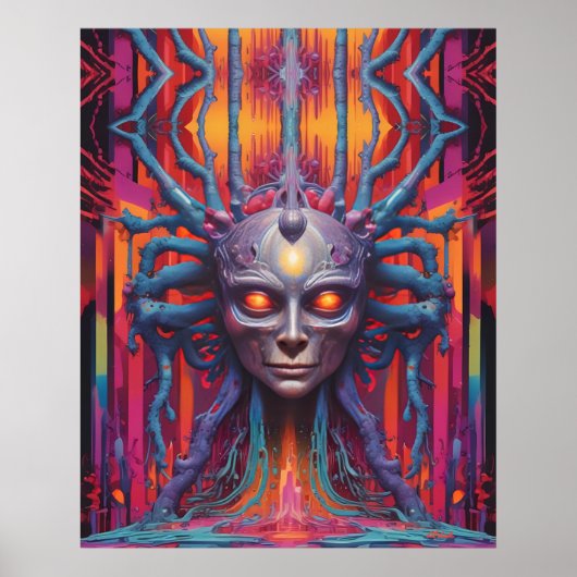 Poster Connecté à la Nouvelle Réalité (Devant)