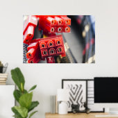 Poster Connecteur de câble pour ordinateurs (Bureau à domicile)