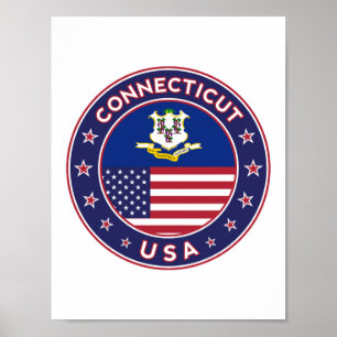 Poster Connecticut