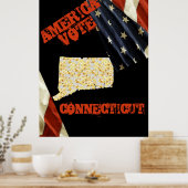 POSTER CONNECTICUT (Cuisine)