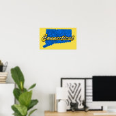 Poster Connecticut (Bureau à domicile)