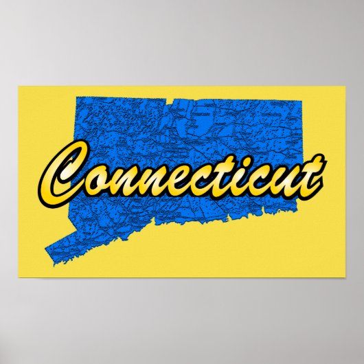 Poster Connecticut (Devant)