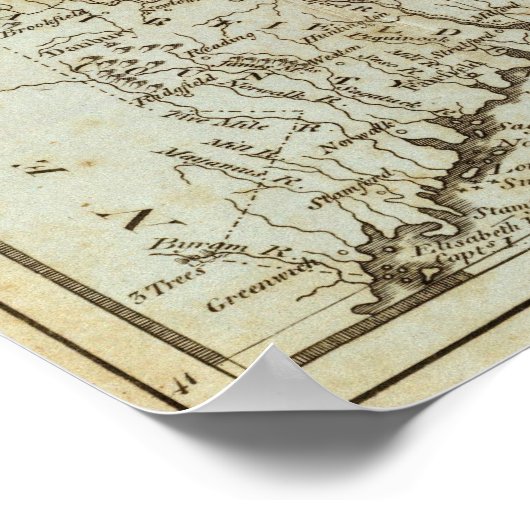 Poster Connecticut 12 (Coin)