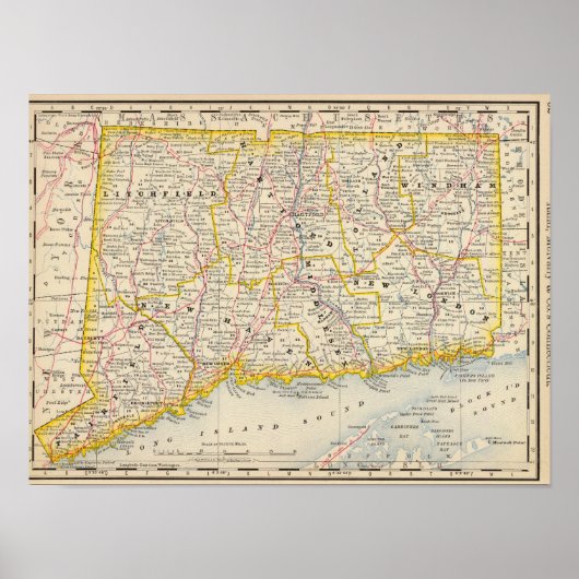 Poster Connecticut 15 (Devant)