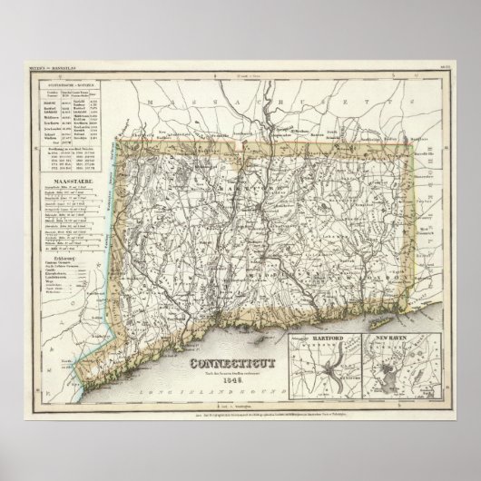 Poster Connecticut 16 (Devant)