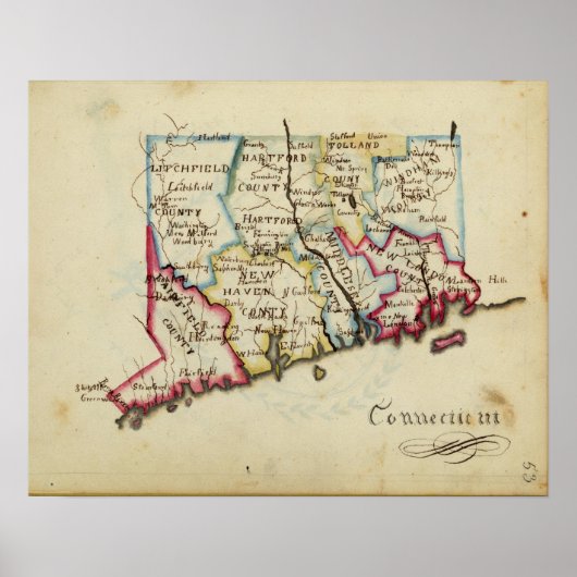 Poster Connecticut 8 (Devant)