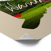 Poster Connecticut State Photo insert and town name (Coin)