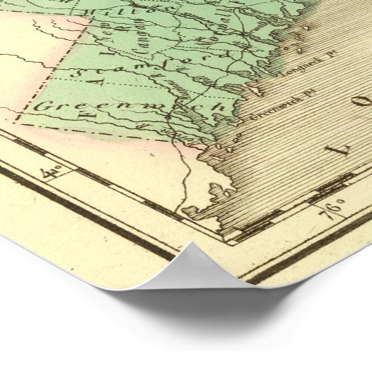 Poster Connecticut US (Coin)