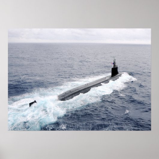Poster Connecticut USS (SSN 22) (Devant)