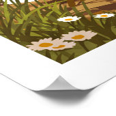 Poster Connecticut vintage (Coin)