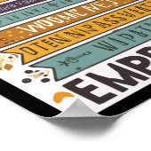 Poster Connections de coeur Citations d'empathie inspiran (Coin)