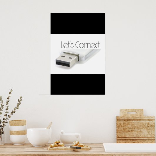 Poster Connectons USB (Cuisine)