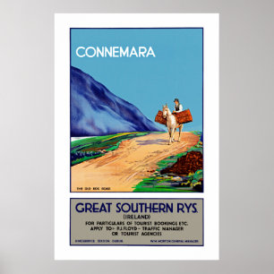 Poster Connemara ~ Irlande