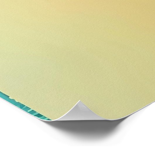 Poster Connexion à l'olive Abstraite - Ken Gage Art (Coin)