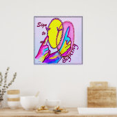 Poster Connexion ASL vers moi (Cuisine)