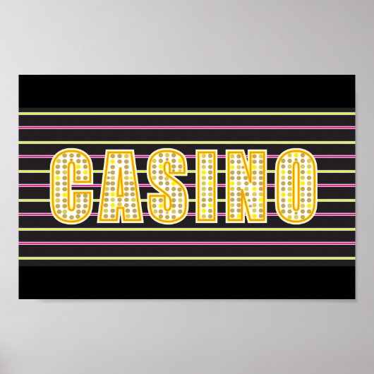 Poster Connexion casino (Devant)