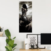 Poster Connexion féminine (Bureau à domicile)