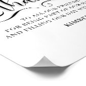 Poster Connexion Merci aux amis et Mariage de famille (Coin)