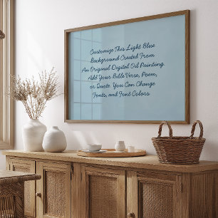 Poster Connexion personnalisée Téléchargez vos propres mo