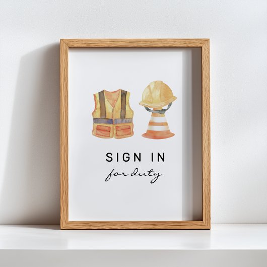 Poster Connexion pour construction en service Anniversair