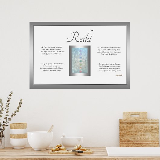 Poster Connexion Reiki (Cuisine)