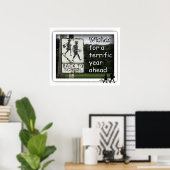 Poster Connexion Retour À L'École (Bureau à domicile)