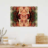 Poster connexion spirituelle (Cuisine)