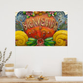 Poster Connexion Welcom en espagnol, Mexique (Cuisine)