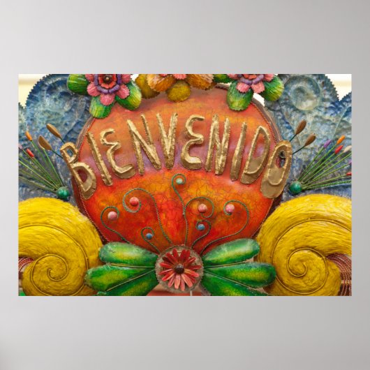 Poster Connexion Welcom en espagnol, Mexique (Devant)