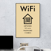 Poster Connexion Wifi | Analyser Pour Connecter La Salle 