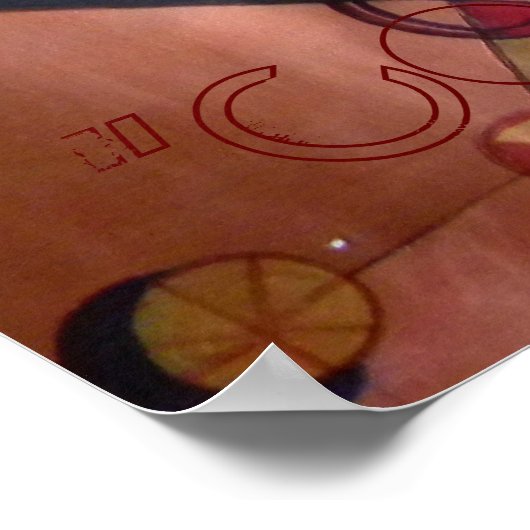 Poster Connexions, "CONNEXIONS COSMIQUES" (Coin)