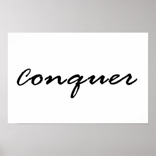 Poster Conquérir (Devant)