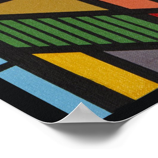 Poster "Conquérir et conquérir" par Ruchell Alexander (Coin)