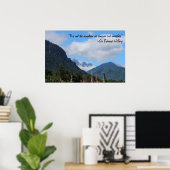 Poster Conquérir la montagne (Bureau à domicile)