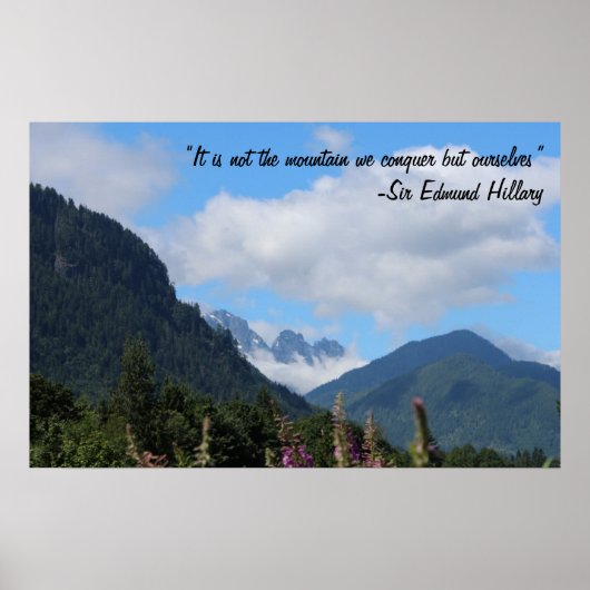 Poster Conquérir la montagne (Devant)