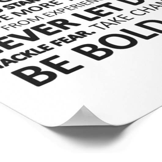 Poster Conquérir le Manifeste Edge (Coin)