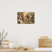 Poster Conquête du Mexique (Cuisine)