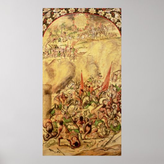 Poster Conquête du Mexique : les Espagnols se retirent (Devant)