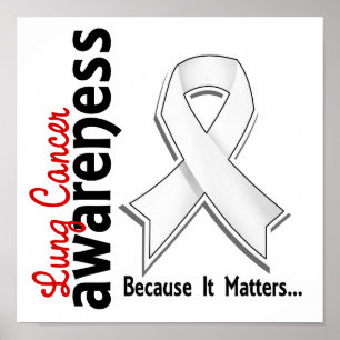 Poster Conscience 5 de cancer de poumon