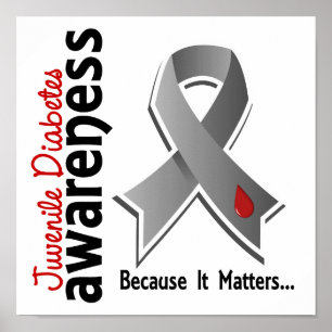 Poster Conscience 5 de diabète de type 1