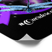 Poster Conscience de la surdose de rubans-libellules pour (Coin)